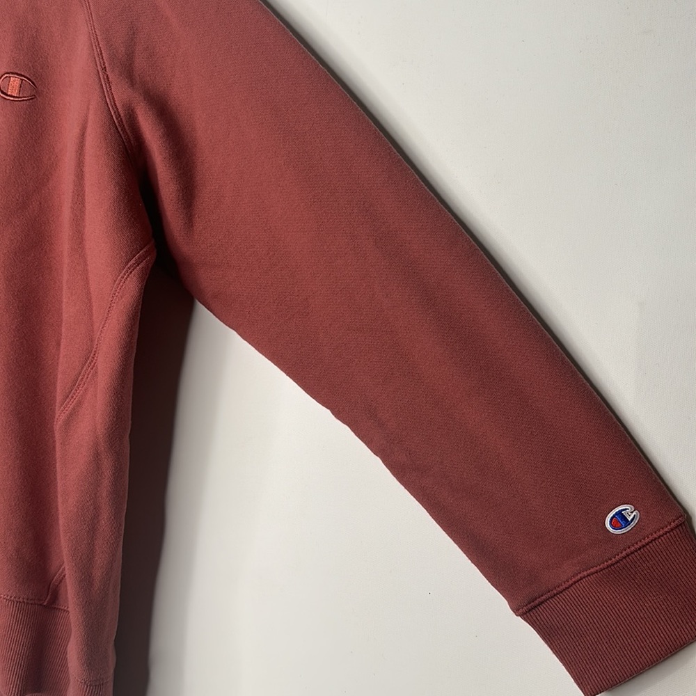 Champion Crewneck Sweatshirt Pullover Womens Size L Pink - Picture 5 of 6